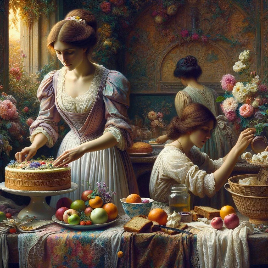 Victorian Essence   A Moment in the Baker's Eden